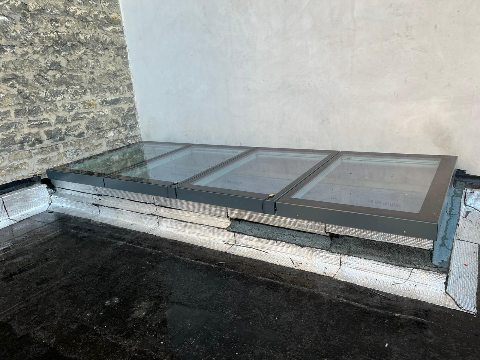 Verrière modulaire Lanterneau à Paris 17ème