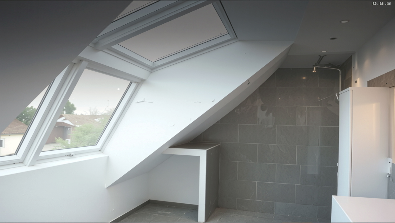 Après : fenêtre de toit VELUX posée par DOCTB