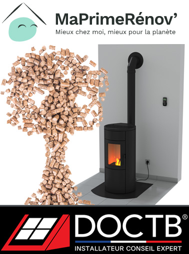 Installation poêle éligible MaPrimeRénov', aides de l'État