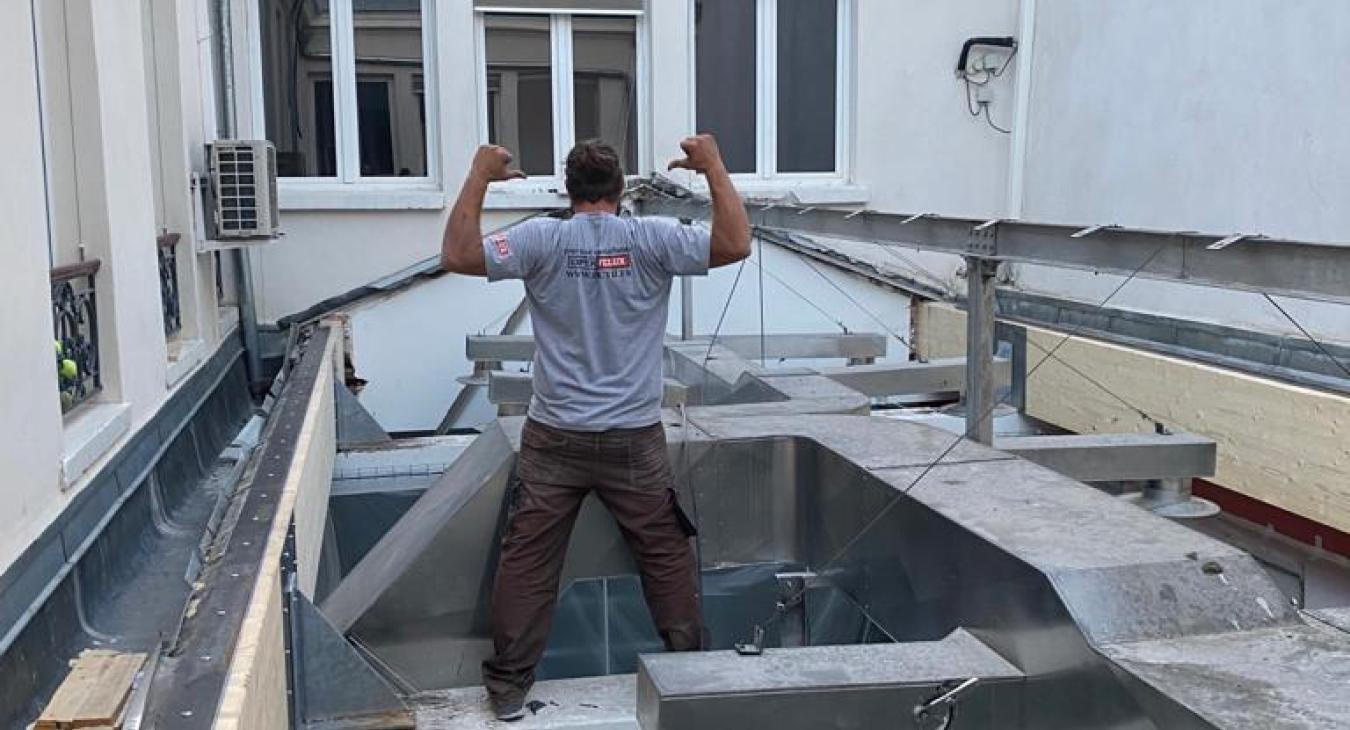 Verrière modulaire à Paris 10