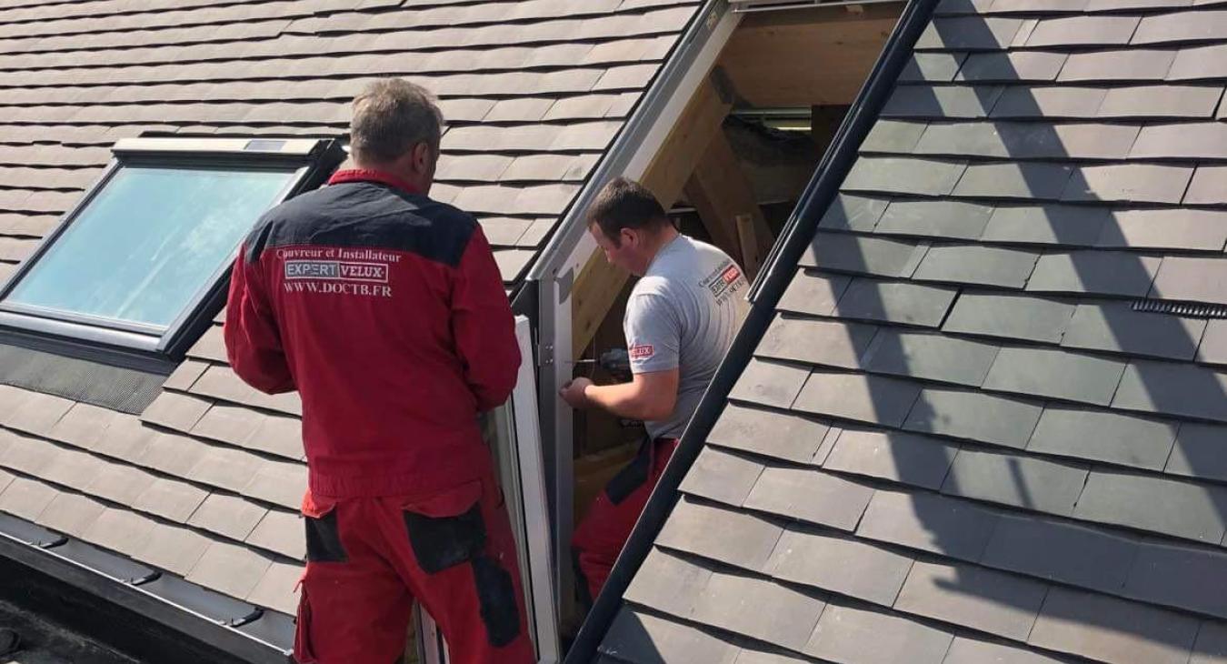 Fenêtre de toit GEA à Bois Colombes