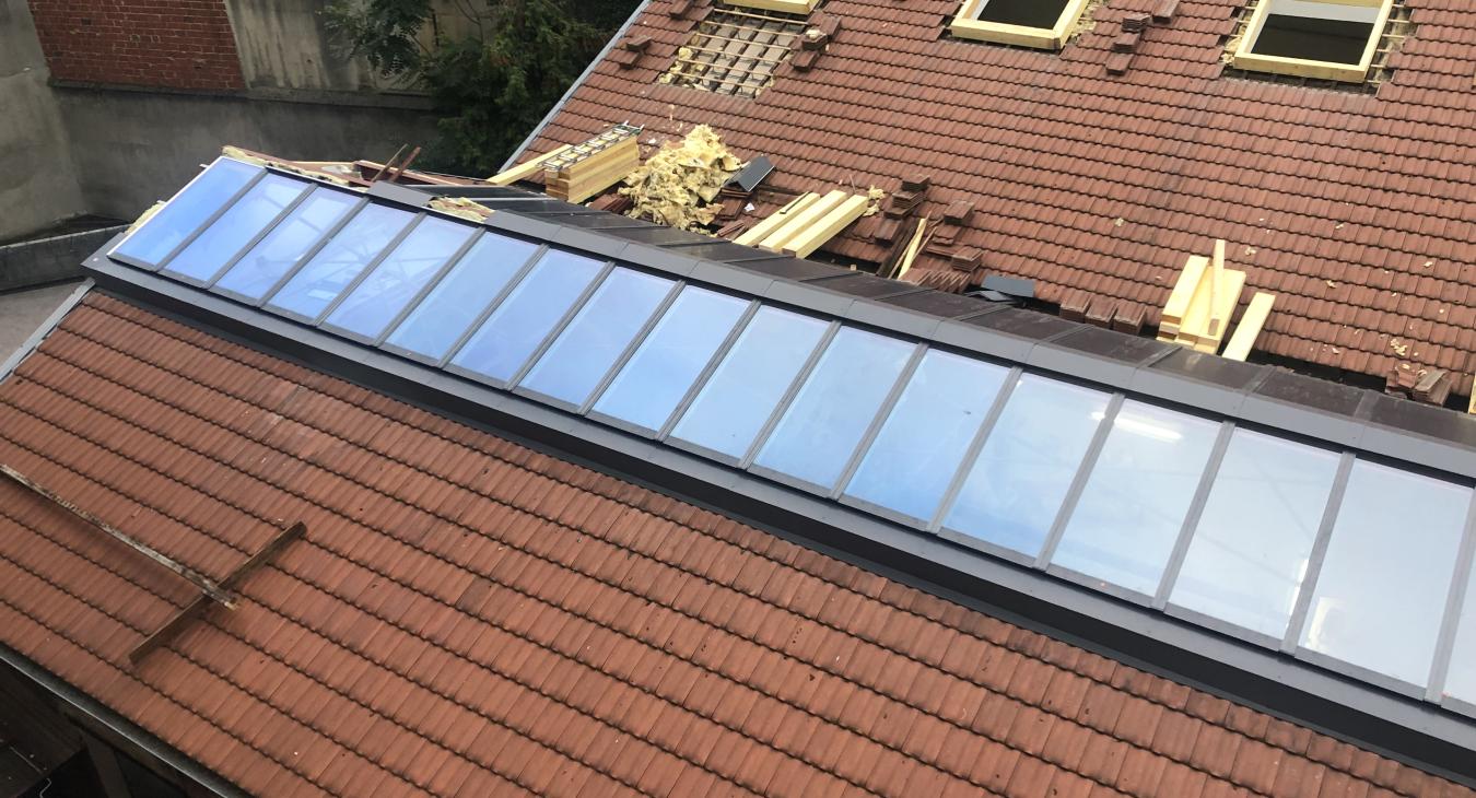 Verrière modulaire à Saint Ouen en Seine Saint Denis