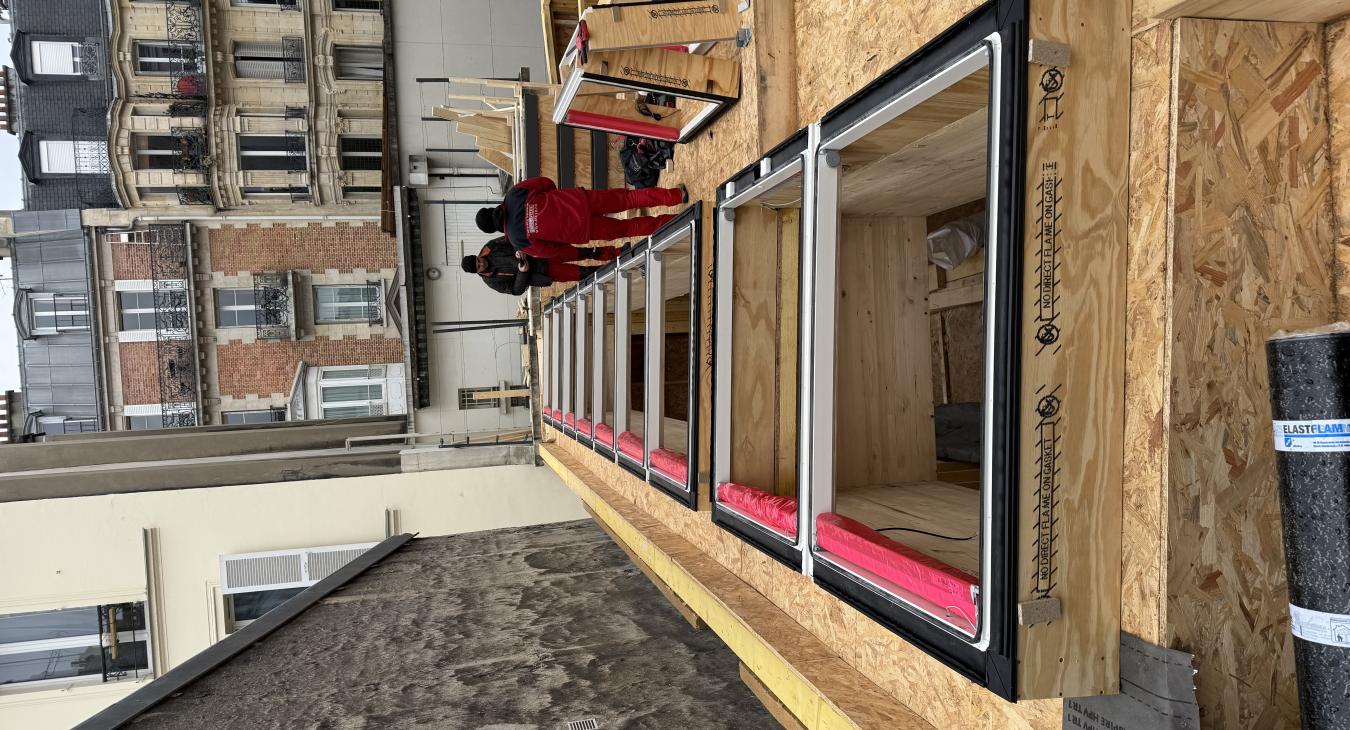 Verrière modulaire Lanterneau à Paris 17ème